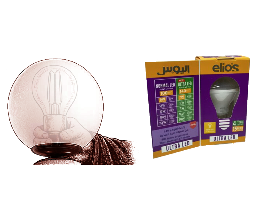 Compatible lamp for glass globe