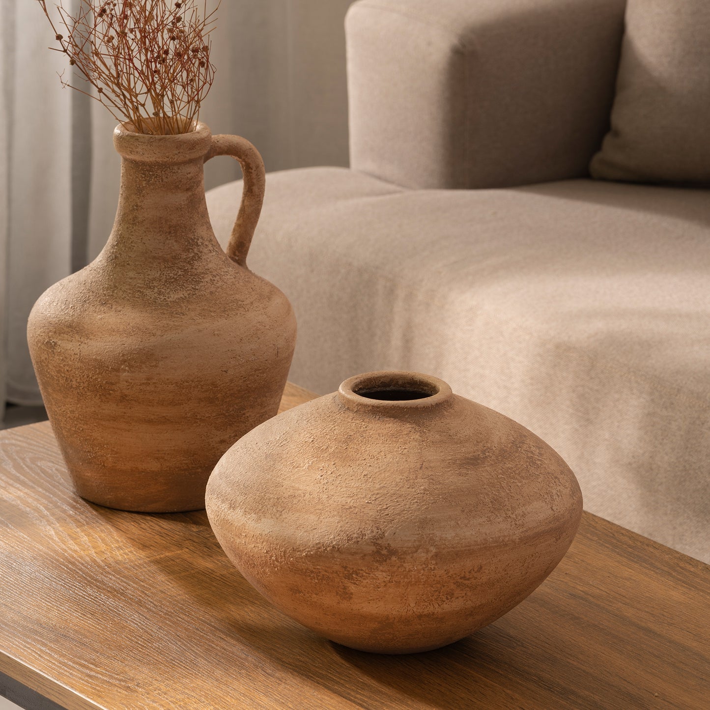 Rustic Roots with one handle
