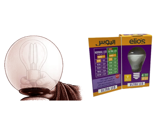 Compatible lamp for glass globe