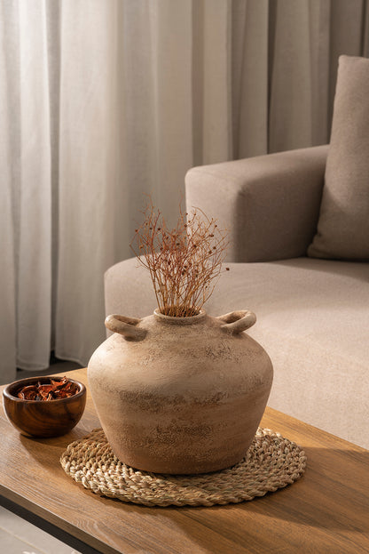 Rustic Roots with two handles