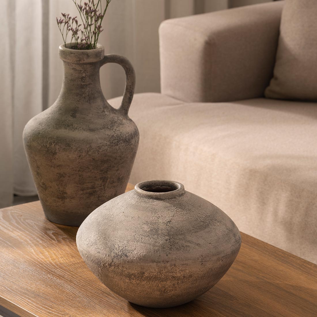 Rustic Roots with one handle